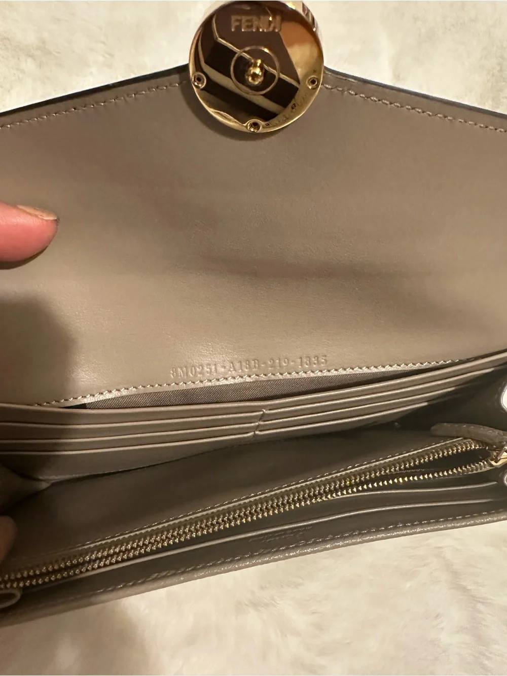 Fendi elegant taupe